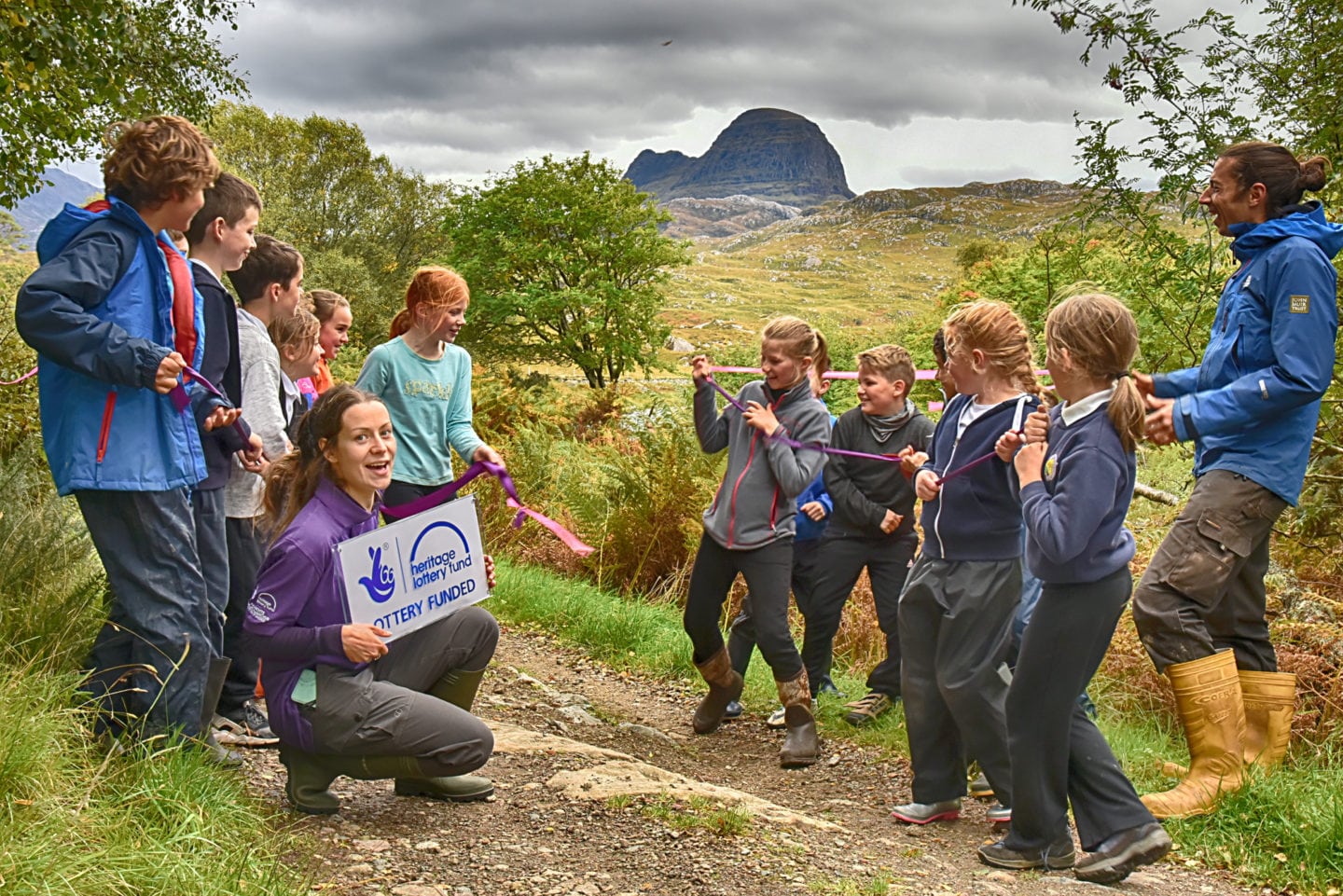 Officially open! © Chris Puddephatt - Coigach & Assynt Living Landscape